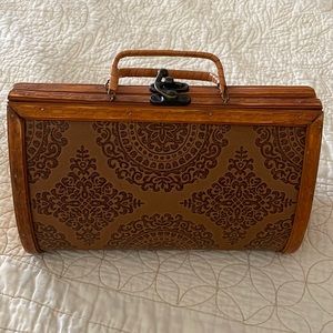 Wood purse
